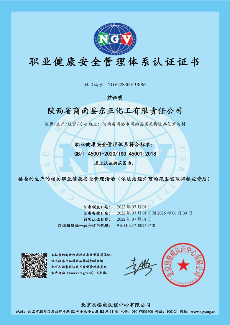 職業(yè)健康安全管理體系